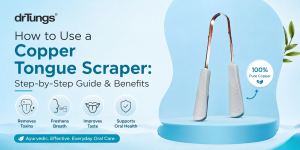 how to use a copper tongue scraper